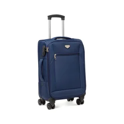 Bagaglio a mano blu Romeo Gigli Milano in tessuto per viaggi brevi