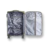 Bagaglio a mano verde militare Romeo Gigli Milano con 4 ruote spinner