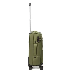 Bagaglio a mano verde militare Romeo Gigli Milano con 4 ruote spinner