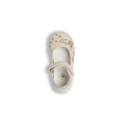 Ballerine primi passi nude da Bambina con glitter Le scarpe di Alice