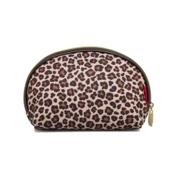 Beauty case Animalier da Donna marrone con occhiali glitter Camomilla