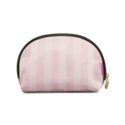 Beauty case da Donna Rosa a righe con grafica Be Chic charm Camomilla