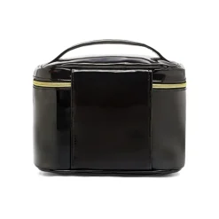 Beauty case Nero da Donna con scritta Make up e charms Camomilla