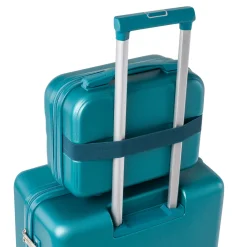 Beauty case rigido Boarding bag verde ottanio Romeo Gigli Milano