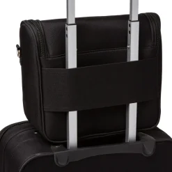 Beauty necessaire piccolo da viaggio nero in tessuto Govago