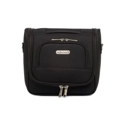 Beauty necessaire piccolo da viaggio nero in tessuto Govago