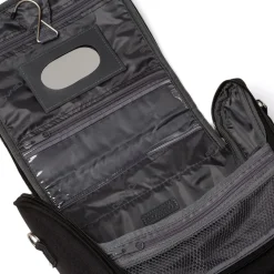 Beauty necessaire piccolo da viaggio nero in tessuto Govago