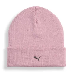 Berretto unisex rosa Puma con logo in metallo