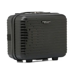 Boarding bag nera rigida per voli low cost Romeo Gigli Milano