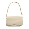 Borsa a mano beige da Donna con logo in metallo Carrera Jeans