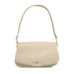 Borsa a mano beige da Donna con logo in metallo Carrera Jeans