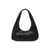 Borsa a mano nera da Donna con occhielli metallici Lora Ferres