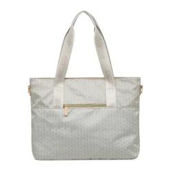 Borsa a Spalla Beige da Donna con motivo logo Dimensione Danza