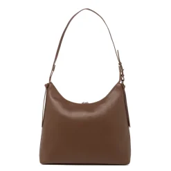 Borsa a spalla marrone da Donna con chiusura zip Lora Ferres