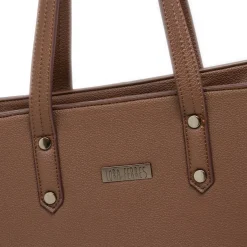 Borsa a spalla marrone da Donna con tracolla rimovibile Lora Ferres