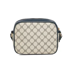 Borsa a tracolla beige da Donna con dettagli blu Carrera Jeans
