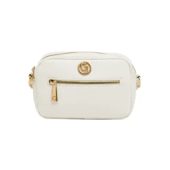 Borsa a tracolla bianca da Donna con dettagli floreali Carrera Jeans