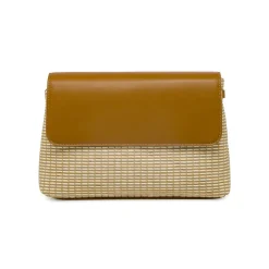 Borsa a tracolla da Donna beige e marrone con tracolla Lora Ferres