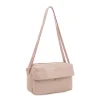 Borsa a tracolla da donna rosa Dimensione Danza con logo frontale