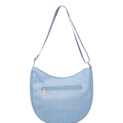 Borsa a Tracolla Donna azzurra con monogram Dimensione Danza