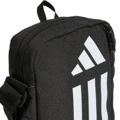 Borsa a tracolla Essentials Training nera con logo frontale adidas
