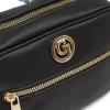 Borsa a tracolla nera da Donna con dettagio florale Carrera Jeans