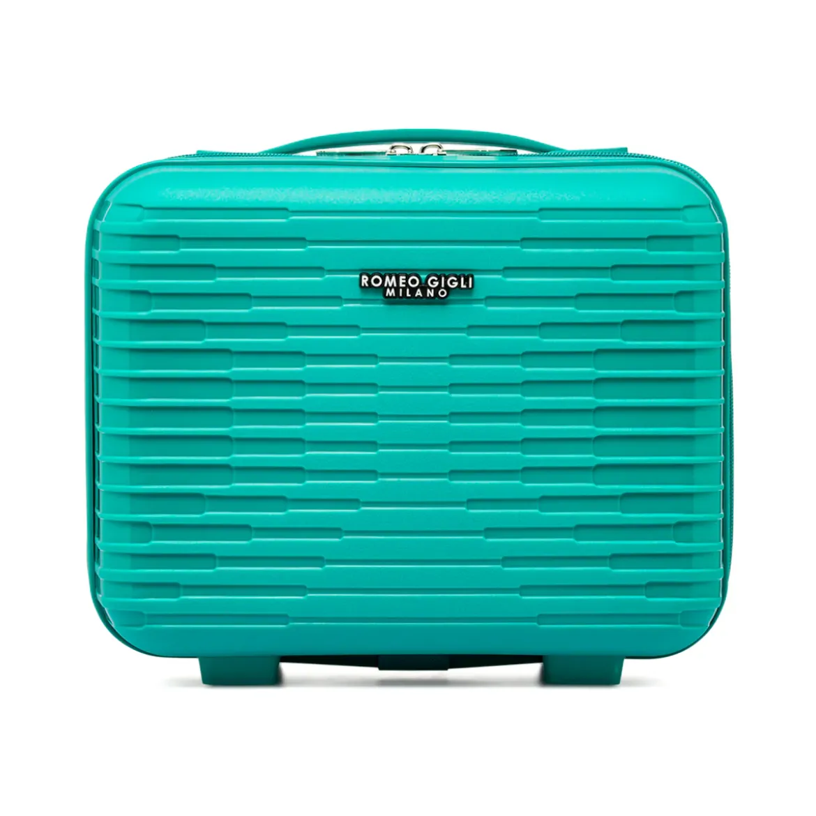 Borsa da Viaggio boarding bag verde acqua rigida Romeo Gigli Milano