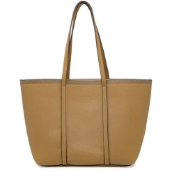 Borsa Donna Marrone con porta tessere a contrasto Lora Ferres