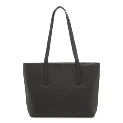 Borsa nera da Donna con dettagli fiori e trama saffiano Carrera Jeans