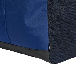 Borsa sportiva blu con logo frontale adidas