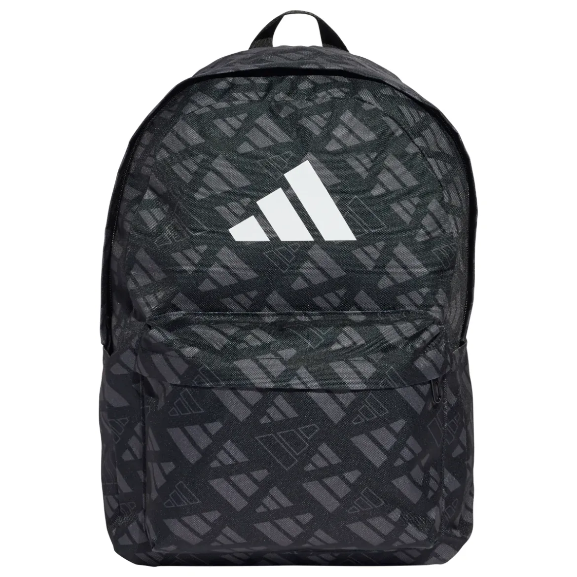 Borsa sportiva nera Unisex con stampa adidas