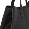 Borsa Tote bag nera da Donna con bottone magnetico Lora Ferres