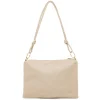 Borsa tracolla da Donna beige con anelli dorati Lora Ferres