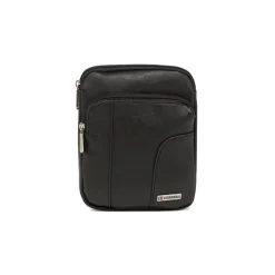 Borsello a tracolla nero da Uomo con tasche frontali Carrera Jeans