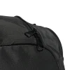 Borsone nero adidas con grande logo bianco per palestra o viaggi
