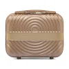Cabin bag color champagne piccola Romeo Gigli Milano