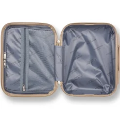 Cabin bag color champagne piccola Romeo Gigli Milano