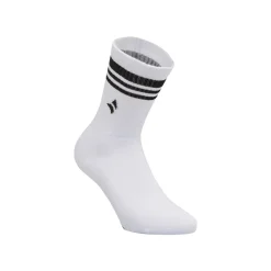 Calzini bianchi da Uomo sportivi con righe set da 3 Navigare