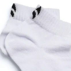 Calzini corti bianchi da Uomo set da 3 paia con logo Navigare