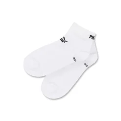 Calzini corti bianchi in cotone Unisex Puma