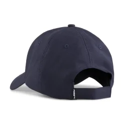Cappellino blu con logo e chiusura con strappo Puma Ess Metal