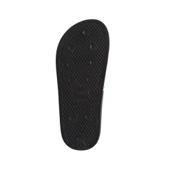 Ciabatte a fascia Ragazzo Nere con maxi logo bianco Kappa