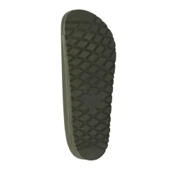 Ciabatte a fascia verdi militare da Uomo con doppie fibbie Ducati