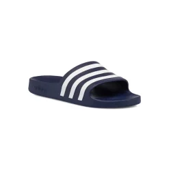 Ciabatte Blu in Gomma da Uomo con logo a contrasto adidas Adilette Aqua