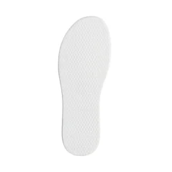 Ciabatte comfort con zeppa da Donna bicolore bianco e marrone P Soft