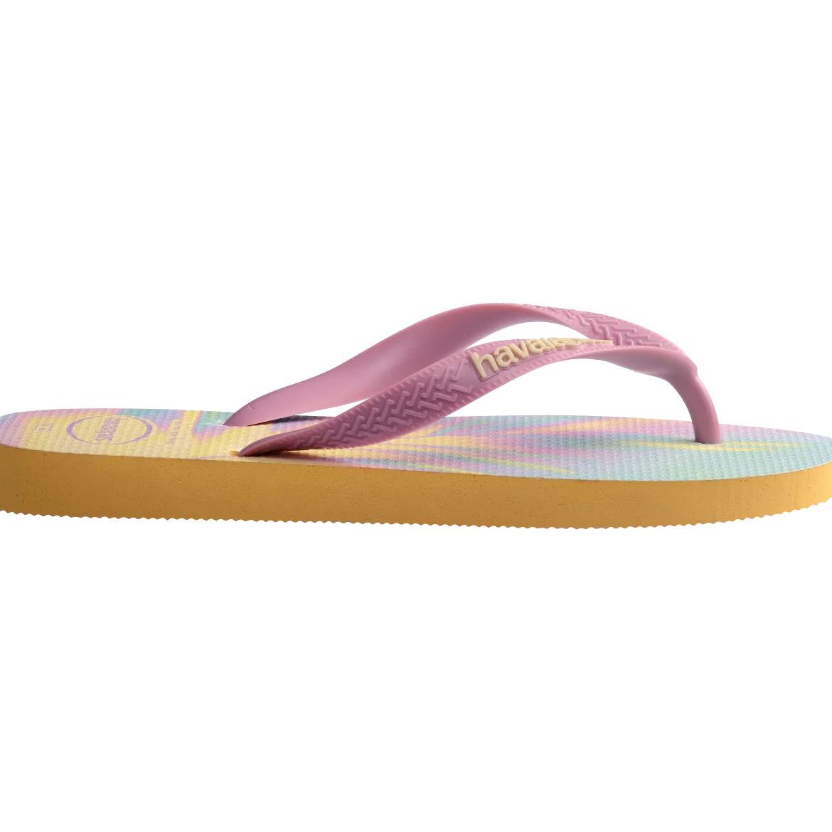 Ciabatte Infradito da Donna Gialle con stampa tropicale Havaianas