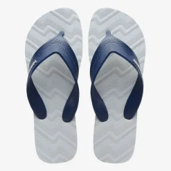 Ciabatte infradito da Uomo grigie con cinturini blu Havaianas