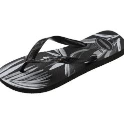 Ciabatte infradito nere da Uomo con stampa tropicale Havaianas