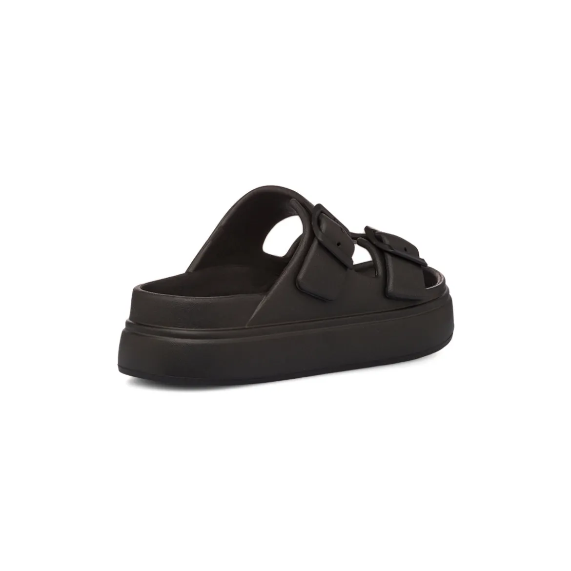 Ciabatte nere da Donna con suola platform Lora Ferres On The Beach