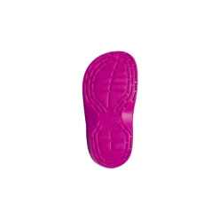 Ciabatte sabot fucsia da Bambina con patch e fori Unicorno